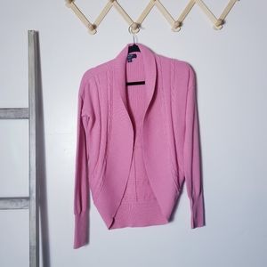IMPULSE PINK CARDIGAN 100% COTTON SIZE MEDIUM